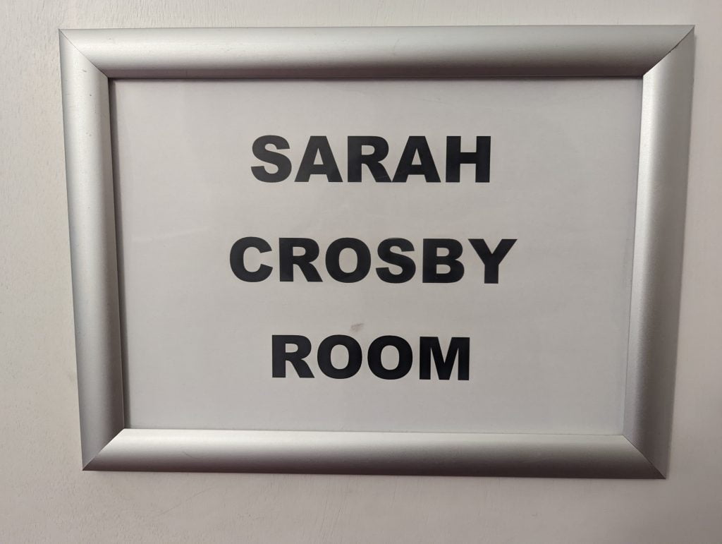 Sarah Crosby Room