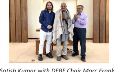 Interfaith News – Visit of Satish Kumar